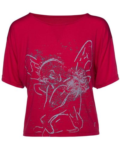 Conquista Printed Tee - Red