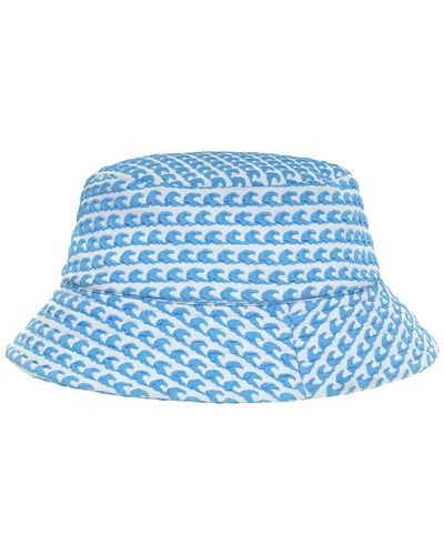 Montce Swim Wave Repeat Bucket Hat - Blue