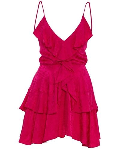 Fickle Hearts Pixie Hot Pink Mini Playfull Summer Dress