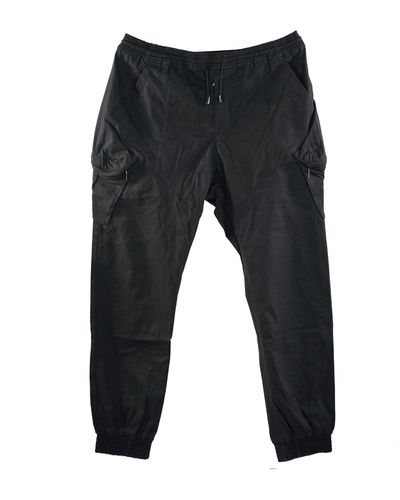 Smart and Joy Cargo Pants Tightened At The Ankles - Gray