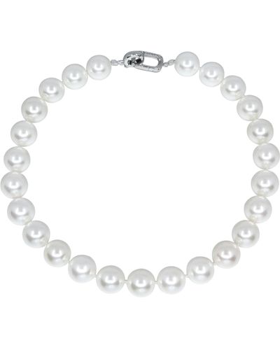 Ninemoo Royal Pearl Splendour Necklace - Metallic