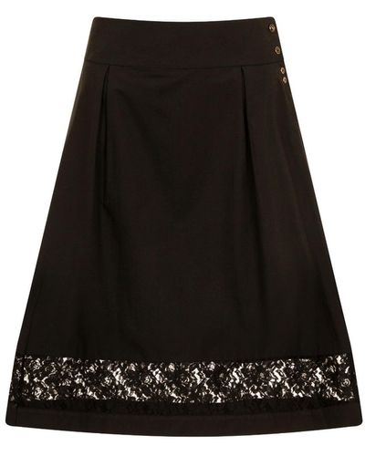 Sophie Cameron Davies Cotton Skirt - Black