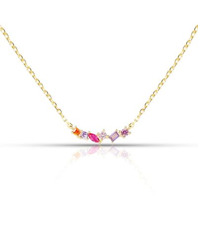 Ep Designs Melina Mini Necklace - Metallic