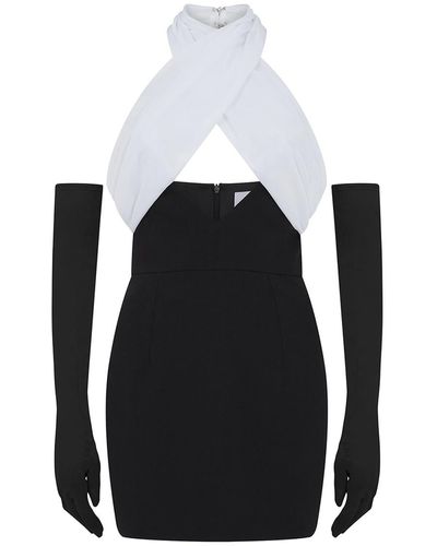 Miscreants Adrianna Mini Dress - Black