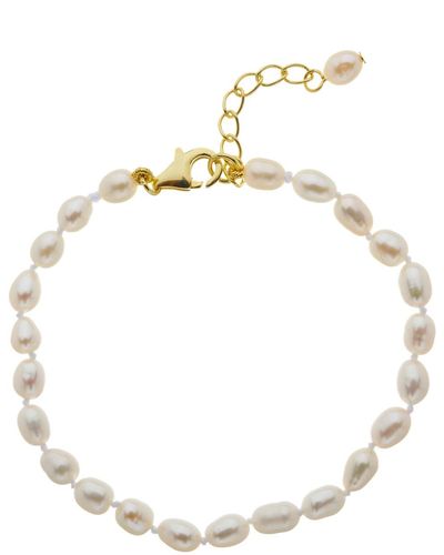 Auree Gloucester Mini Pearl & Gold Vermeil Bracelet - Metallic