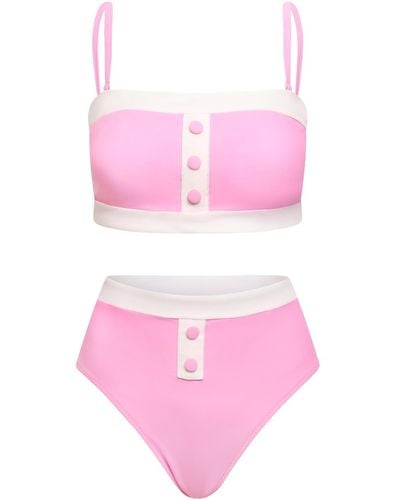 Always On Holiday 90210 Pink Bikini Set