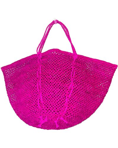 Zanatany Concepts Sinah-fushia Tote Bag - Pink
