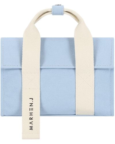 MARHEN.J Canvas Shoulder Bag - Blue