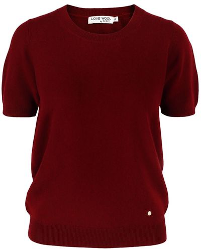 tirillm "alina" Cashmere T-shirt - Red