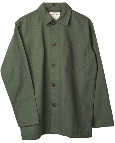Uskees Buttoned Overshirt - Green
