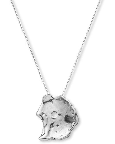 EVA REMENYI Talisman Moon Necklace - Metallic