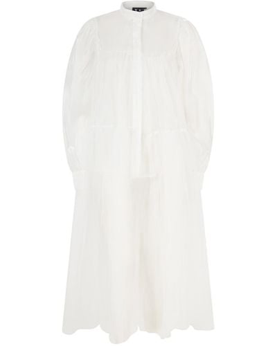 Absence of Colour Ally Dress - White