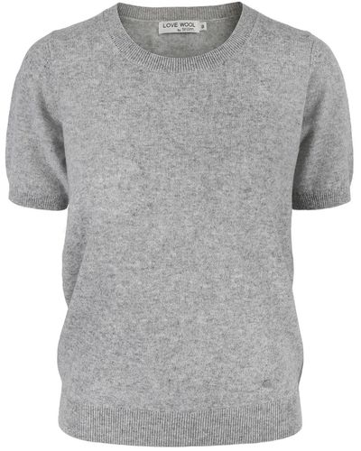 tirillm "alina" Cashmere T-shirt - Grey