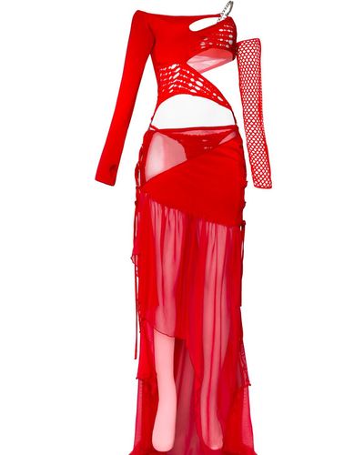 Paloma Lira Dress - Red