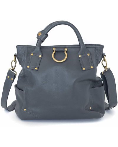 Sapahn Chloe Convertible Backpack & Crossbody Bag - Blue