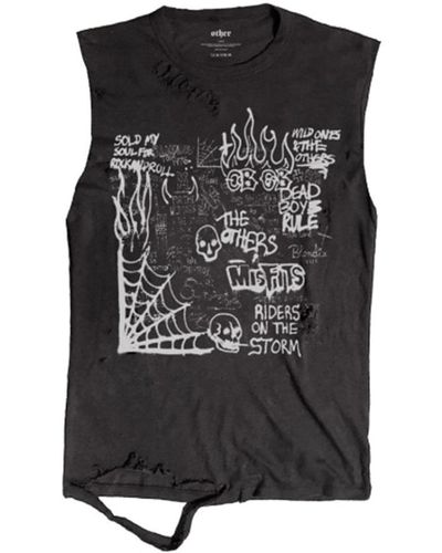 Other Graffiti Thrasher Tank - Black