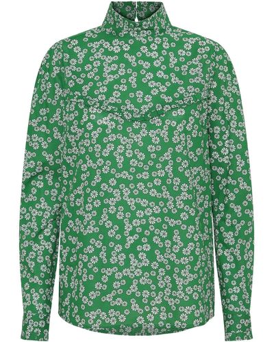 GROBUND The Ellen Shirt - Green