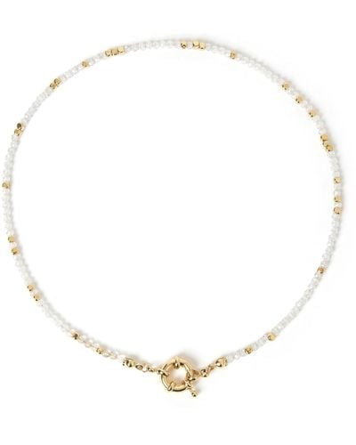 ARMS OF EVE Vienna Gemstone Necklace - Metallic