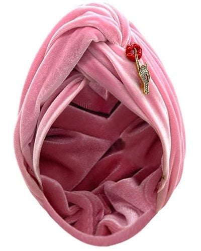 Julia Clancey Valentines Classic Madam Fondant Shhh Turban - Pink