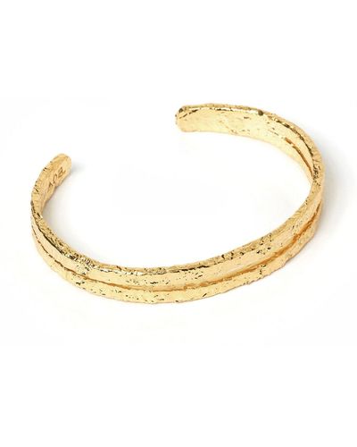 ARMS OF EVE Elodi Gold Cuff Bracelet - Metallic
