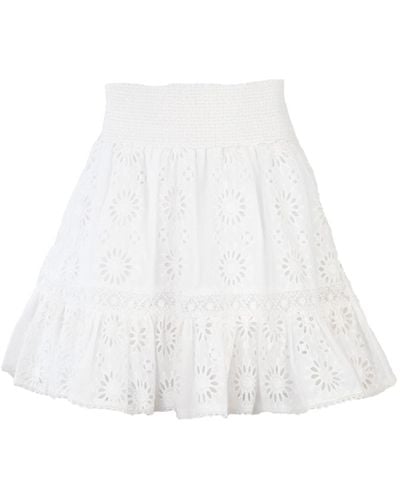 SECRET MISSION Tanya Skirt - White