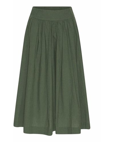 GROBUND The Organic Skirt Mette - Green