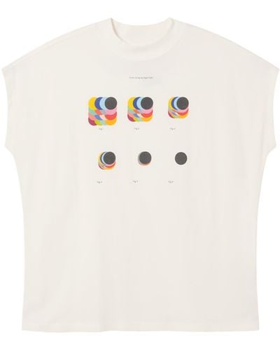 Thinking Mu Color Study Volta T-shirt - White