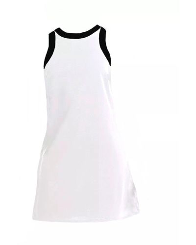 Lezat Willa Organic Cotton Active Mini Dress - White