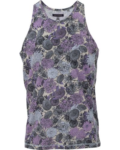 lords of harlech Tedford Tank Mums Floral Lavender - Multicolor