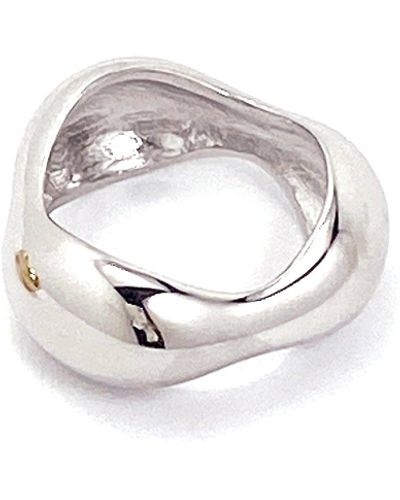 Biko Jewellery Contour Ring - Metallic