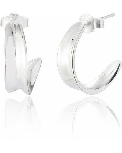 Ware Collective Curve Earrings - Metallic