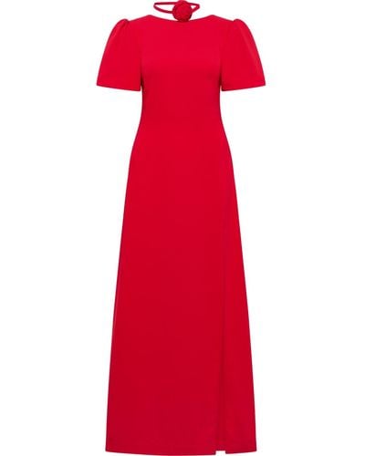 Nanas Celine Maxi Dress - Red