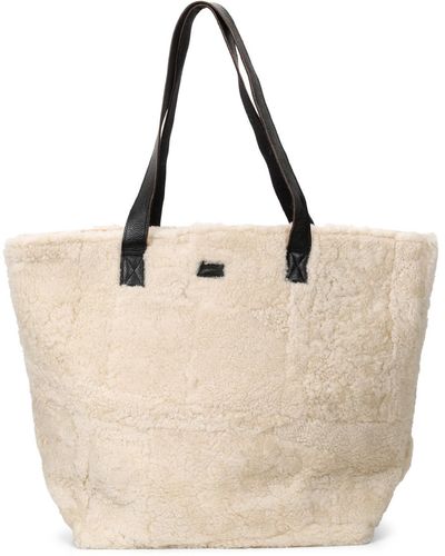 tirillm "lana" Tote Bag Off - Natural