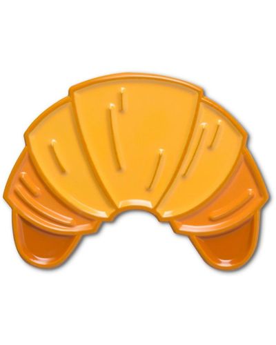 Make Heads Turn Enamel Pin Croissant - Yellow
