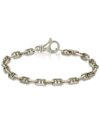 NAiiA Chaz Sterling Chain Bracelet - White