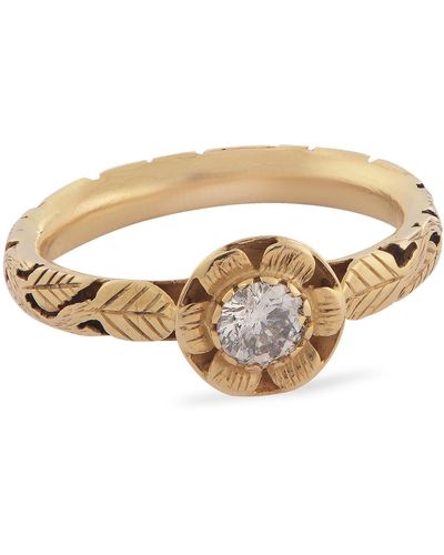Emma Chapman Jewels Diamond Love Ring - Multicolour