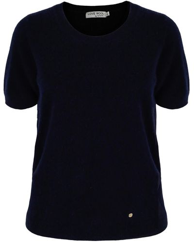 tirillm Alina Cashmere T-shirt In - Black