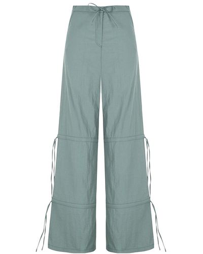Khéla the Label Get Over It Trousers In Sea Moss - Green