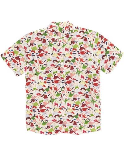 TIWEL Glandular Shirt By Ryan Heshka - Multicolour