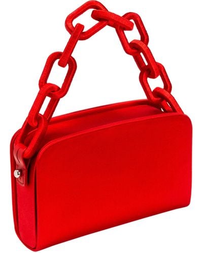 Serena Uziyel Catena Scarlet Two-sided Bag - Red