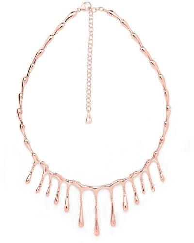 Lucy Quartermaine Short Multi Drop Necklace In Vermeil - Metallic