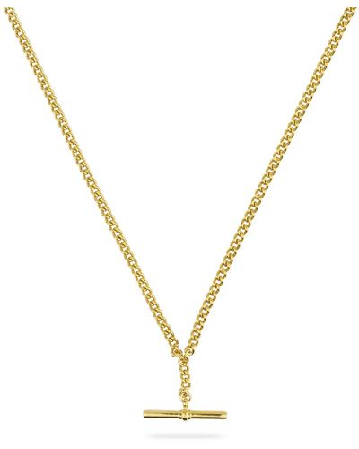 Phira London De Beauvoir One Gold Necklace - Metallic