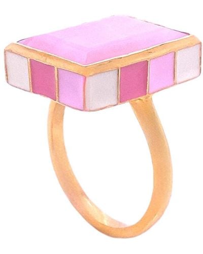 GEM BAZAAR Candyfloss Ring - Pink