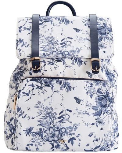 Fable England Martha Large Backpack - Blue