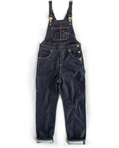 &SONS Trading Co Union Overalls - Blue