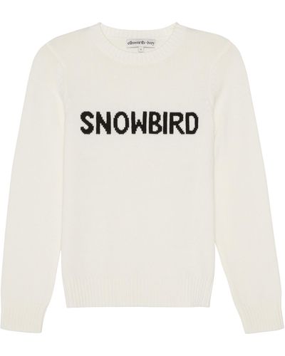 Ellsworth & Ivey Snowbird Sweater - White