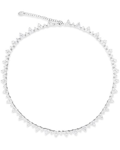 SHYMI Cluster Tennis Necklace - Metallic