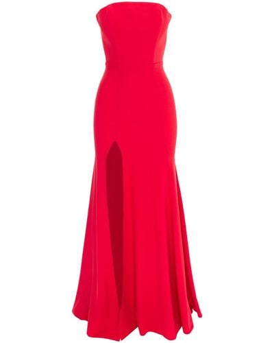 ROSERRY Cannes Maxi Dress In - Red