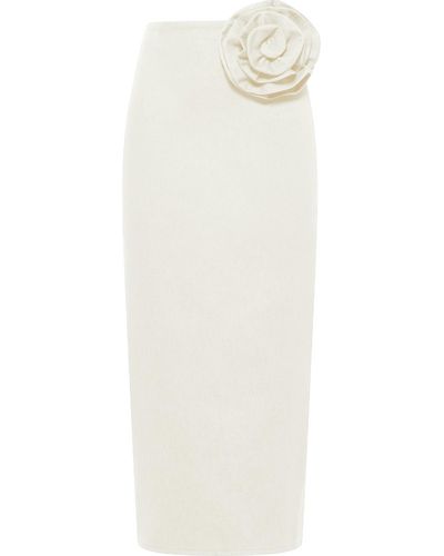 Nanas Milano Skirt Ecru - White
