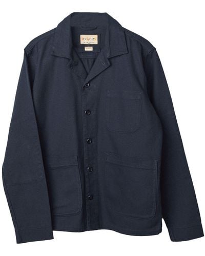 Uskees Drill Commuters Blazer - Blue